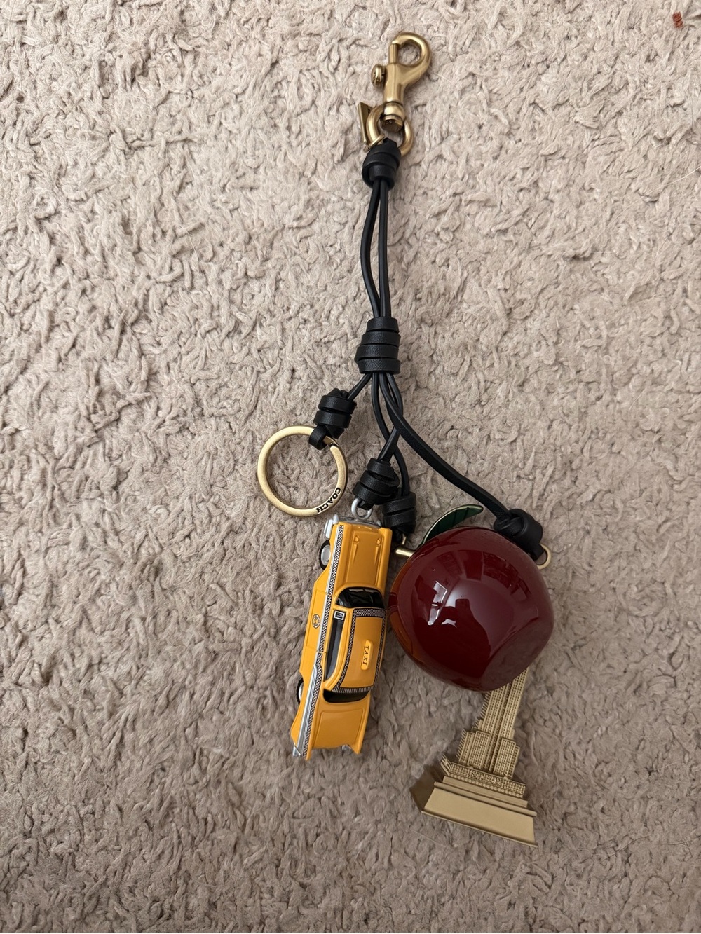 Coach Cluster Bag Charm